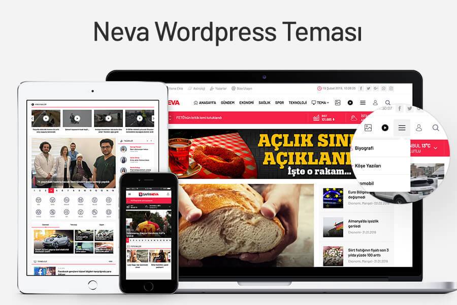 WordPress Haber Teması Neva